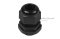 [E] เคเบิ้ลแกลนด์ Cable Gland พลาสติกไนล่อนกันน้ำ สีดำ PG11 รูล็อกสายไฟ 11.1 mm