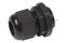 [E] เคเบิ้ลแกลนด์ Cable Gland พลาสติกไนล่อนกันน้ำ สีดำ PG13.5 รูล็อกสายไฟ 13 mm