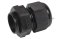 [E] เคเบิ้ลแกลนด์ Cable Gland พลาสติกไนล่อนกันน้ำ สีดำ PG19 รูล็อกสายไฟ 16 mm