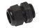 [E] เคเบิ้ลแกลนด์ Cable Gland พลาสติกไนล่อนกันน้ำ สีดำ PG24 รูล็อกสายไฟ 23 mm