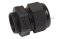 [E] เคเบิ้ลแกลนด์ Cable Gland พลาสติกไนล่อนกันน้ำ สีดำ PG24 รูล็อกสายไฟ 23 mm
