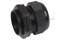 [E] เคเบิ้ลแกลนด์ Cable Gland พลาสติกไนล่อนกันน้ำ สีดำ PG48 รูล็อกสายไฟ 47.4 mm