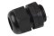 [E] เคเบิ้ลแกลนด์ Cable Gland พลาสติกไนล่อนกันน้ำ หัวใหญ่ สีดำ M20x1.50 รูล็อกสายไฟ 14.1 mm