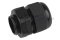 [E] เคเบิ้ลแกลนด์ Cable Gland พลาสติกไนล่อนกันน้ำ หัวใหญ่ สีดำ M20x1.50 รูล็อกสายไฟ 14.1 mm
