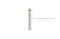 น็อตหัวเหลี่ยมสแตนเลส Stainless Steel Hex Bolt 1/4"x1.1/2" 