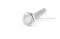 น็อตหัวเหลี่ยมสแตนเลส Stainless Steel Hex Bolt 3/8"x2.1/2" 