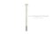 น็อตหัวเหลี่ยมสแตนเลส Stainless Steel Hex Bolt 5/16"x5"  เกลียวไม่ตลอด