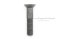 น็อตหัวจมเตเปอร์ดำ M16x75