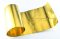 แผ่นชิมทองเหลือง หนา 0.1 mm ยาว 3 ฟุต (0.1x300x900)