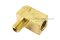 ข้อต่องอ 90° ทองเหลือง (เกลียวนอก x เกลียวใน) M6x0.75 x M8x1.0 ข้อต่อลด-ข้อต่อเพิ่ม