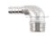 ข้อต่องอ 90°สแตนเลส (เกลียวนอก x เสียบสาย) 3/4"x14 mm