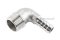 ข้อต่องอ 90°สแตนเลส (เกลียวนอก x เสียบสาย) 3/4"x14 mm