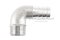ข้อต่องอ 90°สแตนเลส (เกลียวนอก x เสียบสาย) 3/4"x20 mm