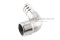 ข้อต่องอ 90°สแตนเลส (เกลียวนอก x เสียบสาย) 3/4"x20 mm