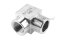 ข้อต่องอ 90°สแตนเลส ผม. (เกลียวนอก x เกลียวใน) 3/4"x1/2" รุ่นหนาทรงเหลี่ยม