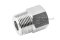 ข้อต่อตรงสแตนเลส (เกลียวนอก x เกลียวใน) 3/4"-14 NPT x M20x1.5 ข้อต่อลด-ข้อต่อเพิ่ม