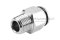 ข้อต่อลมสแตนเลสเกรด 304 (เกลียวนอก x เสียบสาย) ขนาด 1/4" x 10 mm
