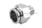 ข้อต่อลมสแตนเลสเกรด 304 (เกลียวนอก x เสียบสาย) ขนาด 1/4" x 14 mm