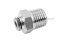 ข้อต่อลมสแตนเลสเกรด 304 (เกลียวนอก x เสียบสาย) ขนาด 1/4" x 4 mm
