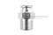 ข้อต่อลมสแตนเลสเกรด 304 (เกลียวนอก x เสียบสาย) ขนาด 1/4" x 6 mm