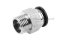 ข้อต่อลมเกลียวมิล (เกลียวนอก x เสียบสาย) ขนาด M16x1.5 x 12 mm