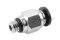 ข้อต่อลมเกลียวมิล (เกลียวนอก x เสียบสาย) ขนาด M6x1.0 x 4 mm