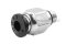 ข้อต่อลมเกลียวมิล (เกลียวนอก x เสียบสาย) ขนาด M6x1.0 x 4 mm
