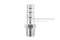 ข้อต่อหางไหลสแตนเลส เกลียวนอกเสียบสาย (เกลียวนอก x หางไหล) ขนาด 1/4"-18 NPT x 12 mm