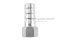 ข้อต่อหางไหลสแตนเลส เกลียวในเสียบสาย (เกลียวใน x หางไหล) ขนาด 1/2" x 20 mm