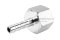 ข้อต่อหางไหลสแตนเลส เกลียวในเสียบสาย (เกลียวใน x หางไหล) ขนาด 1/2" x 8 mm