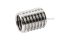 ตัวหนอนซ่อมเกลียวสแตนเลส เกลียวในขนาด M8x1.25 เกลียวนอกขนาด M10x1.5 ความยาว 12 mm