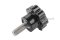 น็อตมือหมุนดอกไม้ แกนสแตนเลส (Star Grip Knob Bolt) ขนาด M6x15 ความโตหัว 24 mm
