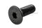 น็อตหัวจมเตเปอร์ดำ 1/4" เกลียว UNF-28 ยาว 3/4" เกรด 10.9 เกลียวตลอด