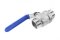 บอลวาล์วสแตนเลส Stainless ball valve ขนาด 1" เกลียวนอก x เกลียวนอก