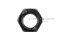 หัวน็อตดำ Hex Nut M16x1.5 (หัวน็อตเบอร์ 24) เกรด 10.9 เกลียวซ้าย