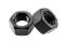 หัวน็อตดำ Hex Nut M24x3.0 (หัวน็อตเบอร์ 36) เกรด 8.8 เกลียวซ้าย
