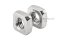 หัวน็อตทรงสี่เหลี่ยมสแตนเลส ( Stainless Square Nut ) ขนาด M3 วงนอก 5.4 mm สูง 2.4 mm