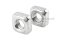หัวน็อตทรงสี่เหลี่ยมสแตนเลส ( Stainless Square Nut ) ขนาด M4 วงนอก 7 mm สูง 3 mm
