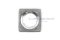 หัวน็อตทรงสี่เหลี่ยมสแตนเลส ( Stainless Square Nut ) ขนาด M5 วงนอก 8 mm สูง 3.8 mm