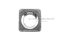 หัวน็อตทรงสี่เหลี่ยมสแตนเลส ( Stainless Square Nut ) ขนาด M8 วงนอก 13 mm สูง 6.2 mm
