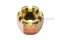 หัวน็อตผ่า-หัวน็อตทรงปราสาท-ทรงมงกุฎ M20x2.5 เกรด 8.8 (ประแจขันเบอร์ 30 สูง 24 mm)