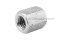 หัวน็อตยาว-ข้อต่อสตัดสแตนเลส 304 ขนาด M6 ยาว 12 mm (หัวน็อตเบอร์ 10) หัวน็อตตัวเมียยาวพิเศษ