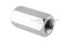 หัวน็อตยาว-ข้อต่อสตัดสแตนเลส 304 ขนาด M6 ยาว 20 mm (หัวน็อตเบอร์ 10) หัวน็อตตัวเมียยาวพิเศษ