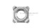 หัวน็อตอาร์คสแตนเลส หัวน็อตเชื่อมทรงสี่เหลี่ยม ขนาด M12x1.75