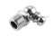หัวอัดจารบีเหล็กชุบนิกเกิลแบบงอ 90° ขนาด 1/8" เกลียว 28 (BSPT)