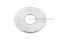 แหวนรองน็อตหัวเตเปอร์ สแตนเลส ทรงกรวยตัดด้านในตัน (304 Stainless Steel Countersunk Washer) ขนาด M6 วงนอก 18 สูง 3.5 mm