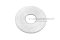 แหวนรองน็อตหัวเตเปอร์ สแตนเลส ทรงกรวยตัดด้านในตัน (304 Stainless Steel Countersunk Washer) ขนาด M8 วงนอก 25 สูง 5 mm