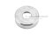 แหวนรองน็อตหัวเตเปอร์ สแตนเลส ทรงเรียบด้านในตัน (304 Stainless Steel Countersunk Washer) ขนาด M3 วงนอก 10 สูง 3 mm