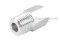 ข้อต่อตรงสแตนเลส (เกลียวนอก x เกลียวใน) 1/4"-19 (BSPT) x M8x1.0 ข้อต่อลด-ข้อต่อเพิ่ม