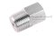 ข้อต่อตรงสแตนเลส (เกลียวนอก x เกลียวใน) 3/8"-19 x M8x1.0 ข้อต่อลด-ข้อต่อเพิ่ม